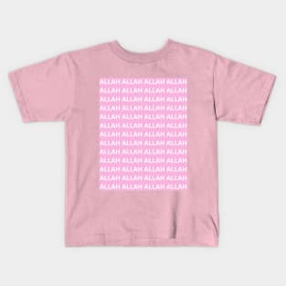 ALLAH ALLAH Kids T-Shirt